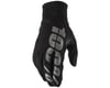100% Hydromatic Waterproof Gloves (Black) (S)