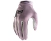 100% Women's Ridecamp Gloves (Lavender) (L)