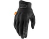 Image 1 for 100% Cognito Full Finger Gloves (Black/Charcoal)