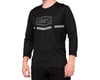 Image 1 for 100% Airmatic 3/4 Sleeve Jersey (Black) (S)