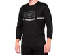 Image 1 for 100% Airmatic 3/4 Sleeve Jersey (Black) (L)