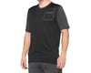 100% Ridecamp Men's Short Sleeve Jersey (Charcoal/Black) (S)