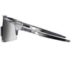 Image 3 for 100% Speedcraft Sunglasses (Translucent Grey) (Grey Mirror)