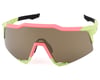 Image 1 for 100% Speedcraft Sunglasses (Matte Washed Out Neon Yellow)