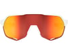 Image 2 for 100% S2 Sunglasses (Matte Off White) (HiPER Red Mirror Lens)