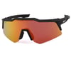 Image 1 for 100% SpeedCraft XS (Soft Tact Black) (HiPER Red Multilayer Mirror Lens)