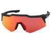 Image 1 for 100% SpeedCraft XS (Soft Tact Black) (HiPER Red Multilayer Mirror Lens)
