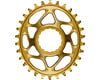 Related: Absolute Black Direct Mount Race Face Cinch Oval Chainrings (Gold) (Single) (3mm Offset/Boost) (28T)