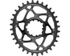 Absolute Black SRAM GXP Direct Mount Oval Chainrings (Black) (Single) (6mm Offset) (32T)