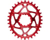 Absolute Black SRAM GXP Direct Mount Oval Chainrings (Red) (Single) (3mm Offset/Boost) (32T)