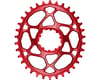 Absolute Black SRAM GXP Direct Mount Oval Chainrings (Red) (Single) (3mm Offset/Boost) (34T)