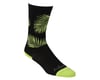 Image 2 for All-City Key West Carl 8" Tall Sock (Black/Green)