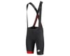Assos Men's Equipe RS Bib Shorts S9 (National Red) (XS)