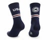 Image 2 for Assos USA Cycling Socks (Blue)