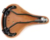 Image 4 for Brooks B17 Women's Saddle (Honey) (Black Steel Rails) (177mm)