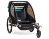 Image 4 for Burley Encore X Bike Trailer & Stroller (Turquoise) (Double)