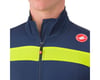 Image 4 for Castelli Puro 3 Long Sleeve Jersey FZ (Belgian Blue/Yellow Fluo Reflex)