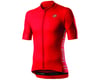 Castelli Entrata V Short Sleeve Jersey (Fiery Red) (M)