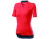 Image 1 for Castelli Anima 3 Women's Short Sleeve Jersey (Brilliant Pink/Dark Steel Blue)