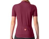 Image 2 for Castelli Anima 3 Women's Short Sleeve Jersey (Bordeaux Red) (L)