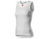 Image 1 for Castelli Women's Pro Issue Sleeveless Base Layer (White)