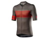 Image 1 for Castelli Maison Short Sleeve Jersey (Bark Green/Fiery Red)