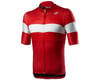Image 1 for Castelli LaMitica Short Sleeve Jersey (Red)