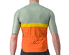 Image 2 for Castelli A Blocco Short Sleeve Jersey (Defender Green/Passion Fruit) (S)