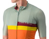 Image 5 for Castelli A Blocco Short Sleeve Jersey (Defender Green/Passion Fruit) (S)