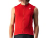 Image 1 for Castelli Entrata VI Sleeveless Jersey (Red/Bordeaux Ivory) (L)
