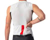 Image 3 for Castelli Entrata VI Sleeveless Jersey (Ivory/Light Black Red)