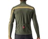 Image 2 for Castelli Unlimited Thermal Long Sleeve Jersey (Military Green/Goldenrod) (2XL)