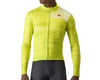 Image 1 for Castelli Collapse Long Sleeve Jersey (Sulphur/White) (S)