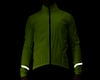 Image 3 for Castelli Men's Emergency 2 Rain Jacket (Electric Lime) (S)