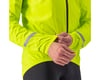 Image 8 for Castelli Men's Emergency 2 Rain Jacket (Electric Lime) (S)