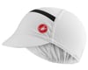 Image 1 for Castelli Ombra Cycling Cap (White) (Universal Adult)
