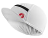 Image 2 for Castelli Ombra Cycling Cap (White) (Universal Adult)