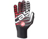 Image 2 for Castelli Diluvio C Long Finger Gloves (Black/Red) (S/M)
