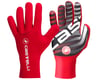Castelli Diluvio C Long Finger Gloves (Red) (S/M)