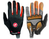Image 1 for Castelli Arenberg Gel Long Finger Gloves (Dark Grey/Orange)