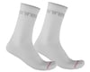 Castelli Distanza 20 Socks (White) (2XL)