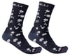 Castelli Fuga 18 Socks (Savile Blue/Silver Grey) (L/XL)