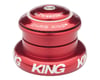 Chris King InSet 7 Headset (Red) (1-1/8" to 1-1/2") (ZS44/28.6) (EC44/40)
