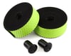 Image 1 for Ciclovation Advanced Leather Touch Handlebar Tape (Fusion Dot Neon Yellow)