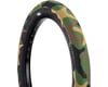 Image 1 for Cult Vans Tire (Green Camo/Black) (Wire)