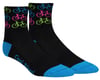 DeFeet Aireator 3" D-Logo Socks (Cool Bikes-Pink) (M)