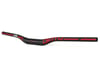 Deity Skywire Carbon Riser Handlebar (Red) (35mm) (25mm Rise) (800mm)