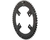 Image 1 for Easton Asyemetric 4-Bolt Outer Chainring (Black) (110mm BCD)