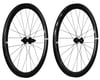 Enve 45 Foundation Series Disc Brake Wheelset (Black) (Shimano/SRAM 11spd Road) (12 x 100, 12 x 142mm) (700c / 622 ISO)