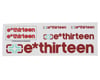 Image 1 for E*Thirteen Race Handlebar Decal Set (All 'Round Red)